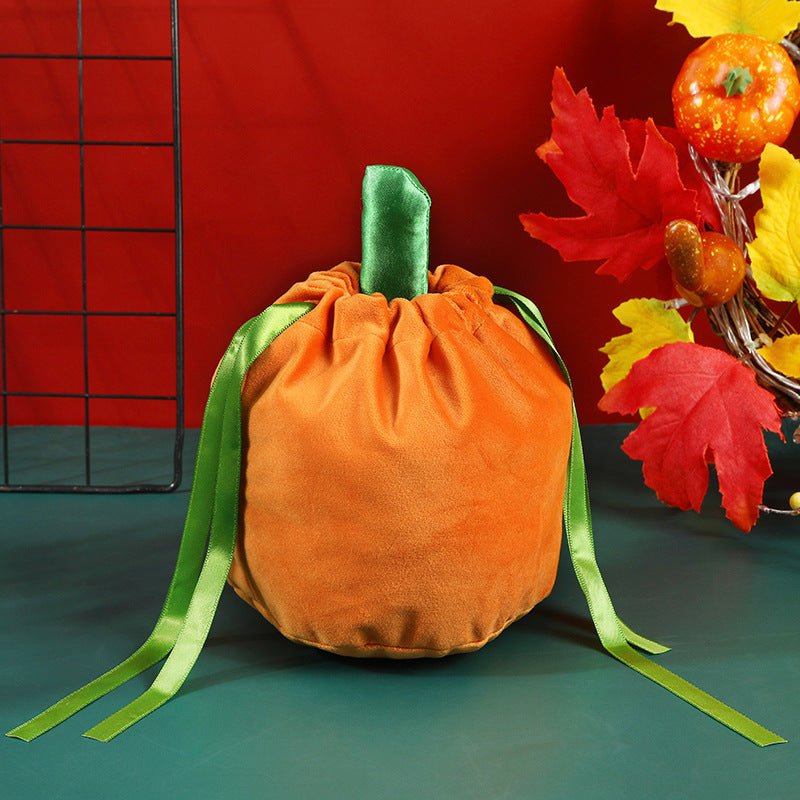 Halloween Decoration Candy Pumpkin Bag - 0 - Scribble Snacks