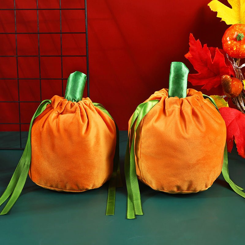 Halloween Decoration Candy Pumpkin Bag - 0 - Scribble Snacks