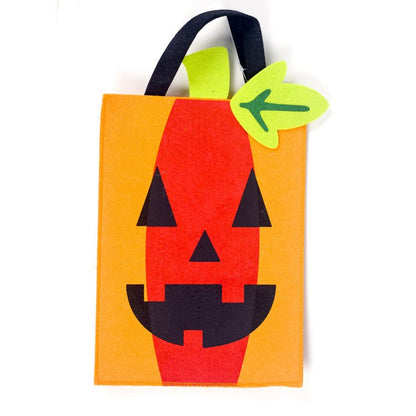 Halloween Decoration Fabric Felt Portable Storage Bag - 0 - Scribble Snacks