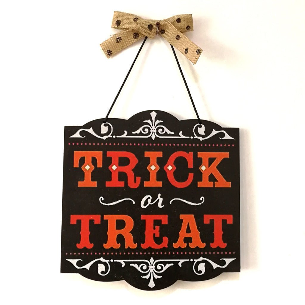 Halloween decoration hanging board - 0 - Scribble Snacks