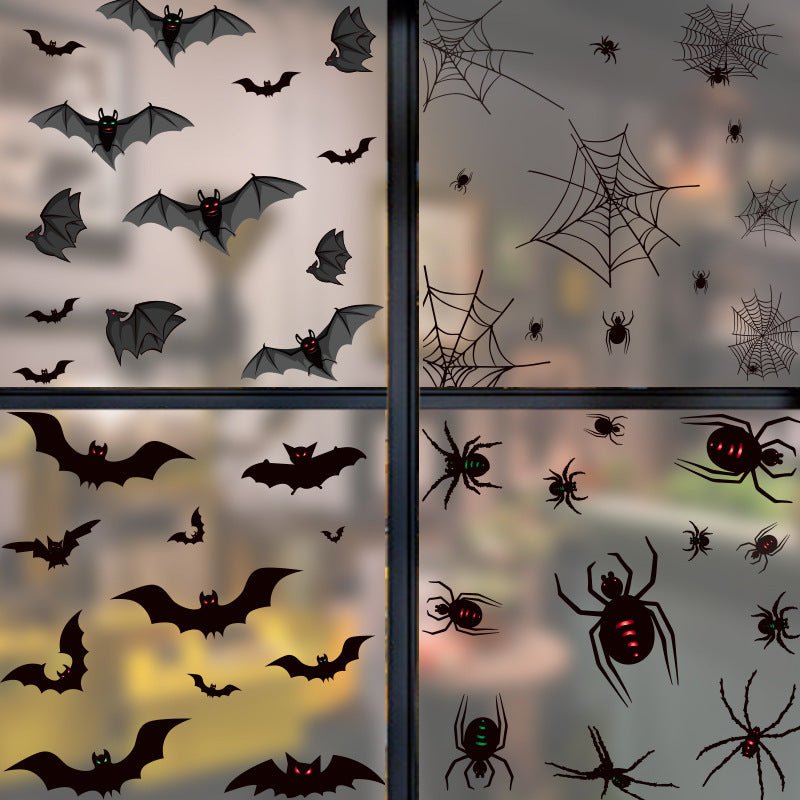 Halloween Decoration Kindergarten Stickers Glass Door - 0 - Scribble Snacks