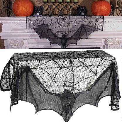 Halloween Decoration Lace Spider Web Sk - 0 - Scribble Snacks