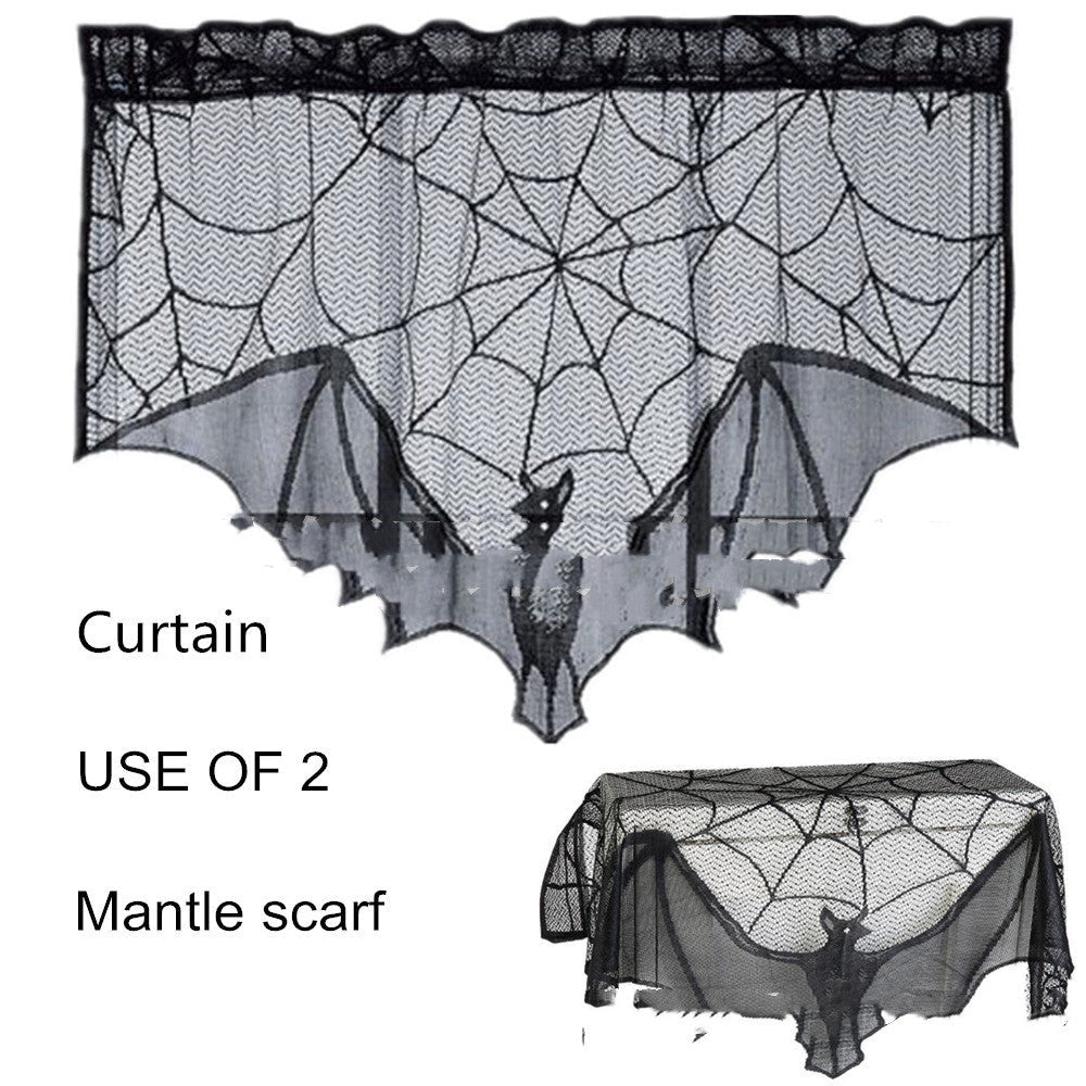 Halloween Decoration Lace Spider Web Sk - 0 - Scribble Snacks