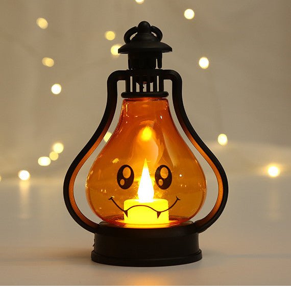 Halloween Decoration Led Electronic Candle Pumpkin - shaped Lights - 0 - Scribble Snacks