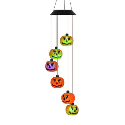 Halloween Decoration Led Solar Wind Chime Lamp - 0 - Scribble Snacks