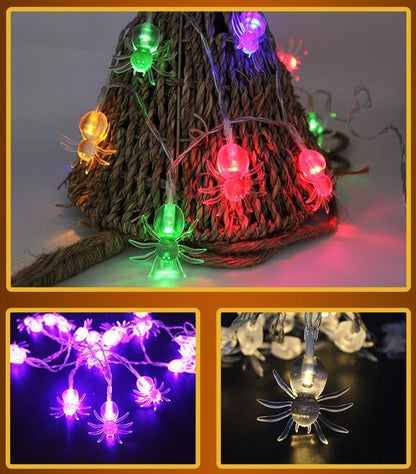 Halloween Decoration Pumpkin Light LED String Lights Lantern - 0 - Scribble Snacks