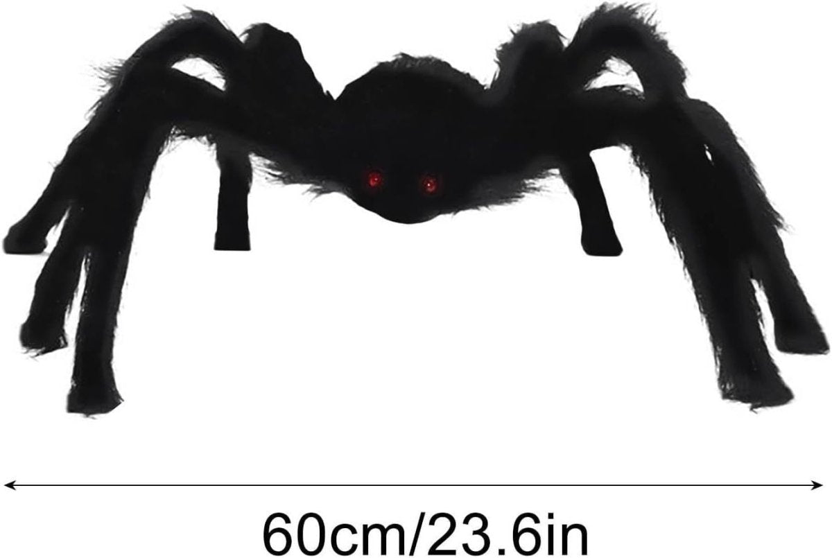 Halloween Decoration Simulation Plush Spider - 0 - Scribble Snacks