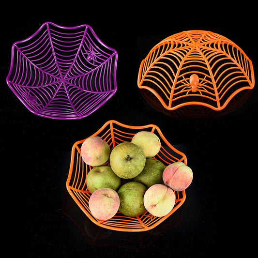 Halloween Decoration Spider Fruit Plate Decoration - 0 - Scribble Snacks