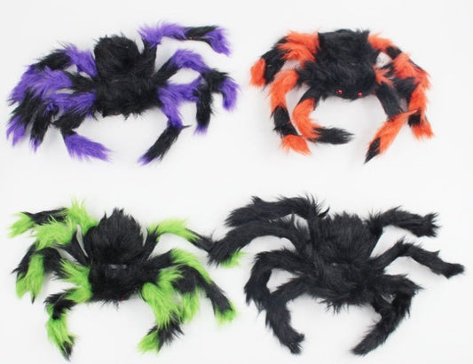 Halloween Decoration Spider Plush Spider Web - 0 - Scribble Snacks