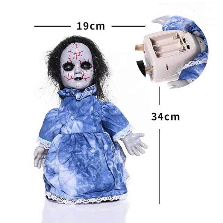 Halloween Decoration Walking Doll Horrible Toys - 0 - Scribble Snacks