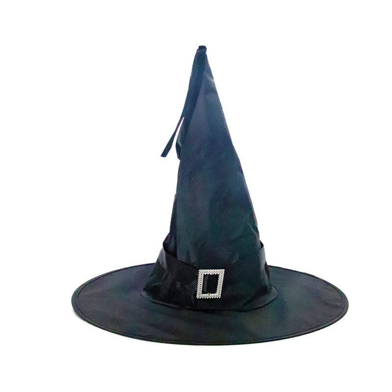 Halloween Decoration Witch Hat LED Lights Halloween Elf Ears Kids Home Party Decor Supplies Outdoor Tree Hanging Ornament - 0 - Scribble Snacks