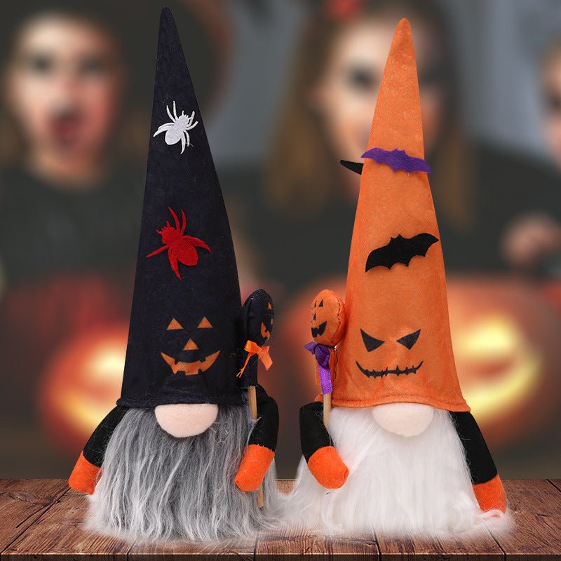 Halloween Decorative Items With Lights Plush Doll Ornaments - 0 - Scribble Snacks