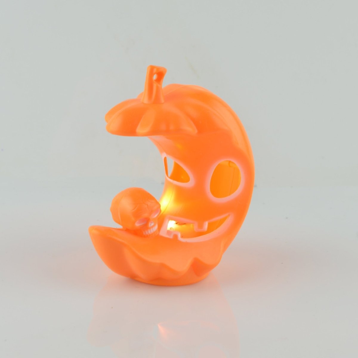 Halloween Decorative Pumpkin Moon - light Lamp - 0 - Scribble Snacks