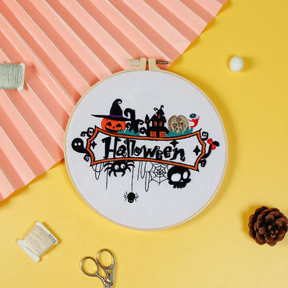 Halloween DIY Embroidery Material Bag - 0 - Scribble Snacks