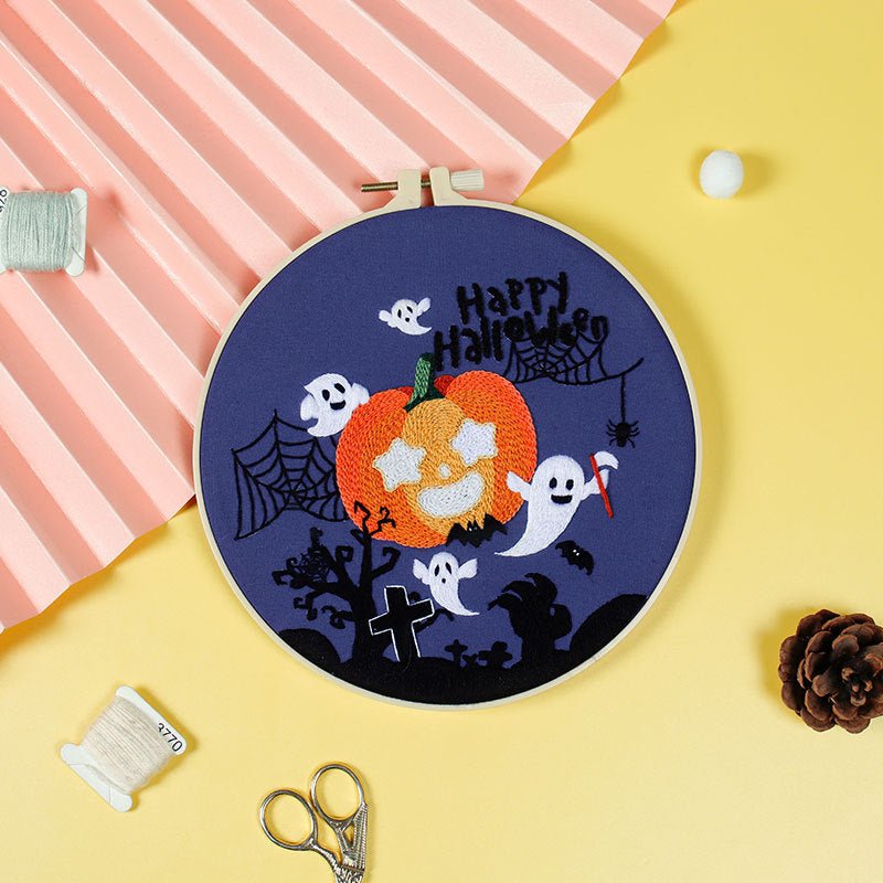 Halloween DIY Embroidery Material Bag - 0 - Scribble Snacks