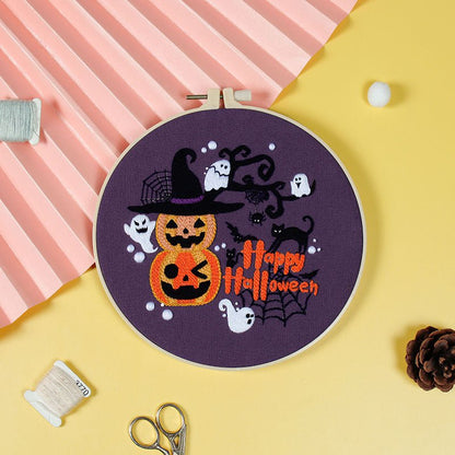 Halloween DIY Embroidery Material Bag - 0 - Scribble Snacks