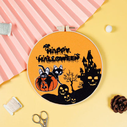 Halloween DIY Embroidery Material Bag - 0 - Scribble Snacks