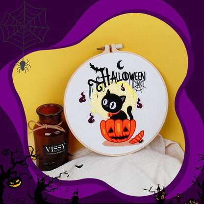 Halloween DIY Embroidery Material Bag - 0 - Scribble Snacks