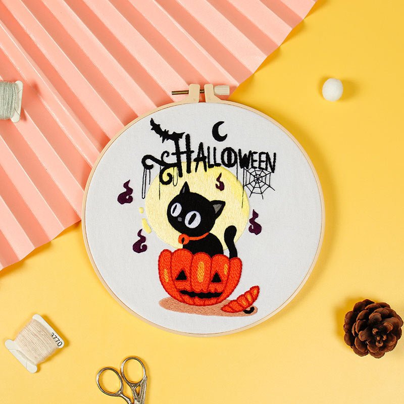 Halloween DIY Embroidery Material Bag - 0 - Scribble Snacks