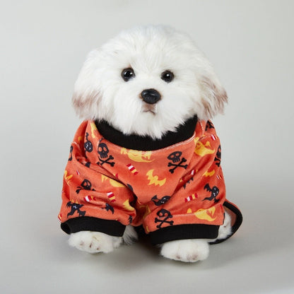 Halloween Dogs And Cats Universal Cartoon Printed Pet Clothes - 0 - Scribble Snacks