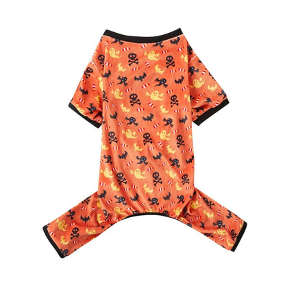 Halloween Dogs And Cats Universal Cartoon Printed Pet Clothes - 0 - Scribble Snacks