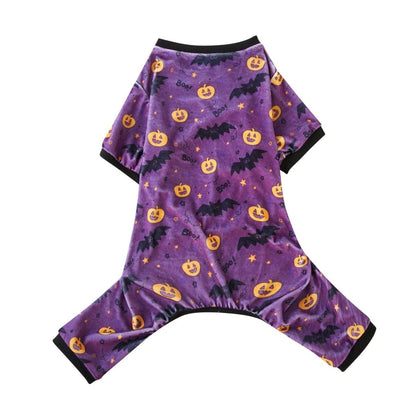 Halloween Dogs And Cats Universal Cartoon Printed Pet Clothes - 0 - Scribble Snacks