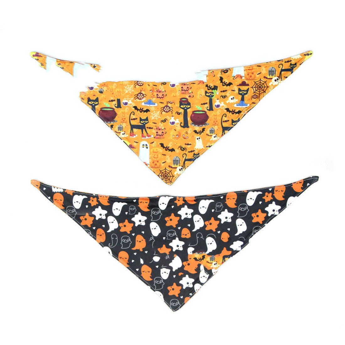 Halloween Double - sided Saliva Towel Pet Accessories - 0 - Scribble Snacks