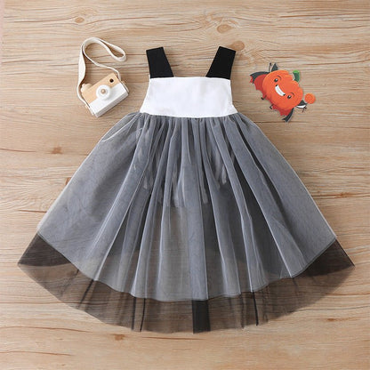 Halloween Dress European And American Cute Net Yarn Childrens Skirt - 0 - Scribble Snacks