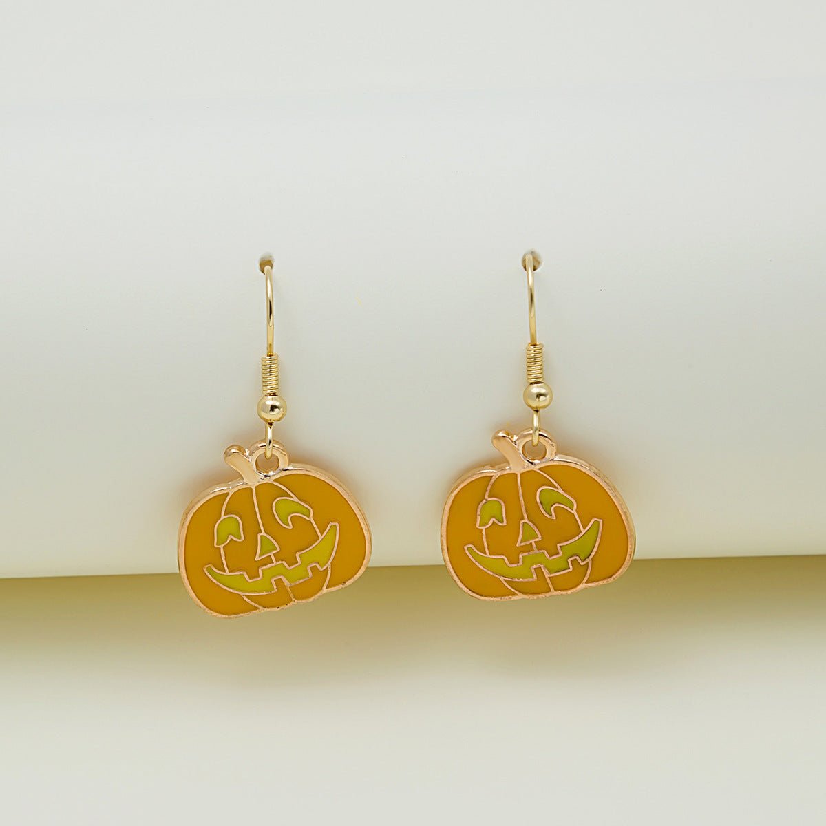 Halloween Earrings Cute Pumpkin Spooky Oil Drip Alloy Earrings Jewelry - 4 - Scribble Snacks