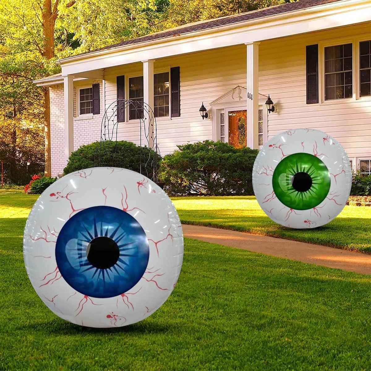 Halloween Eyeball Balloon Halloween Inflatable - 0 - Scribble Snacks