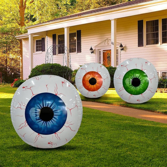 Halloween Eyeball Balloon Halloween Inflatable - 0 - Scribble Snacks