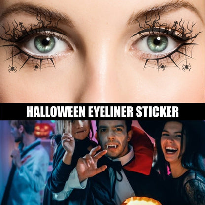 Halloween Eyeliner Stickers Party Makeup Tools - 0 - Scribble Snacks