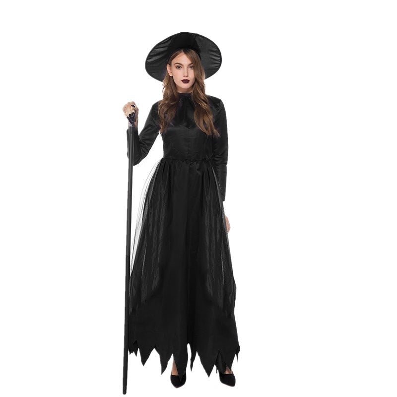 Halloween Fashion Black Witch Costume Suit - 0 - Scribble Snacks