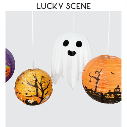 Halloween Festive Lantern Set - Halloween - Lanterns & Candle Holders - Scribble Snacks