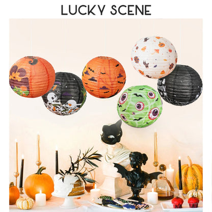 Halloween Festive Lantern Set - Halloween - Lanterns & Candle Holders - Scribble Snacks