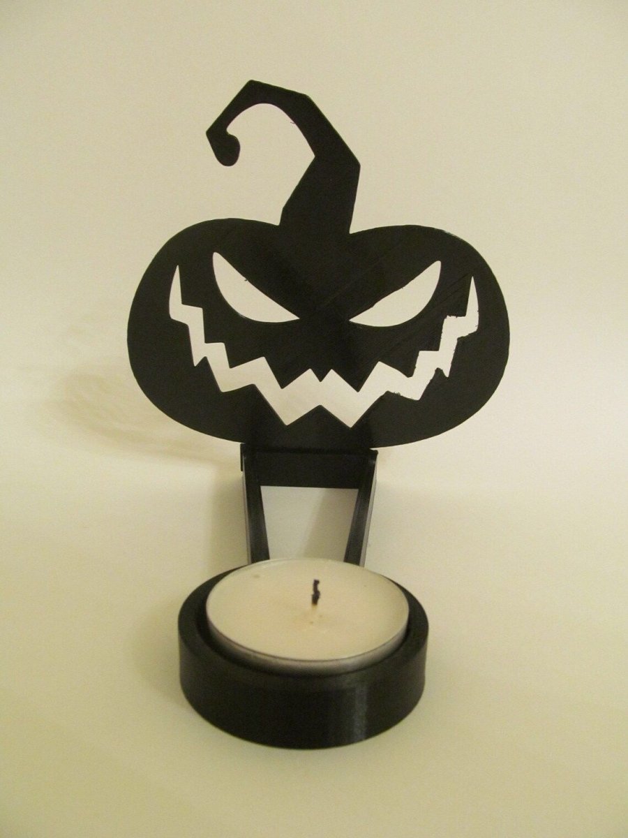 Halloween Fun Candle Holder Decorations - 0 - Scribble Snacks