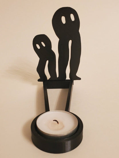 Halloween Funny Candle Holder Desktop Furnishings Ornaments - 0 - Scribble Snacks