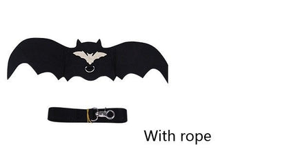 Halloween funny pet bat wings dog clothes - 0 - Scribble Snacks