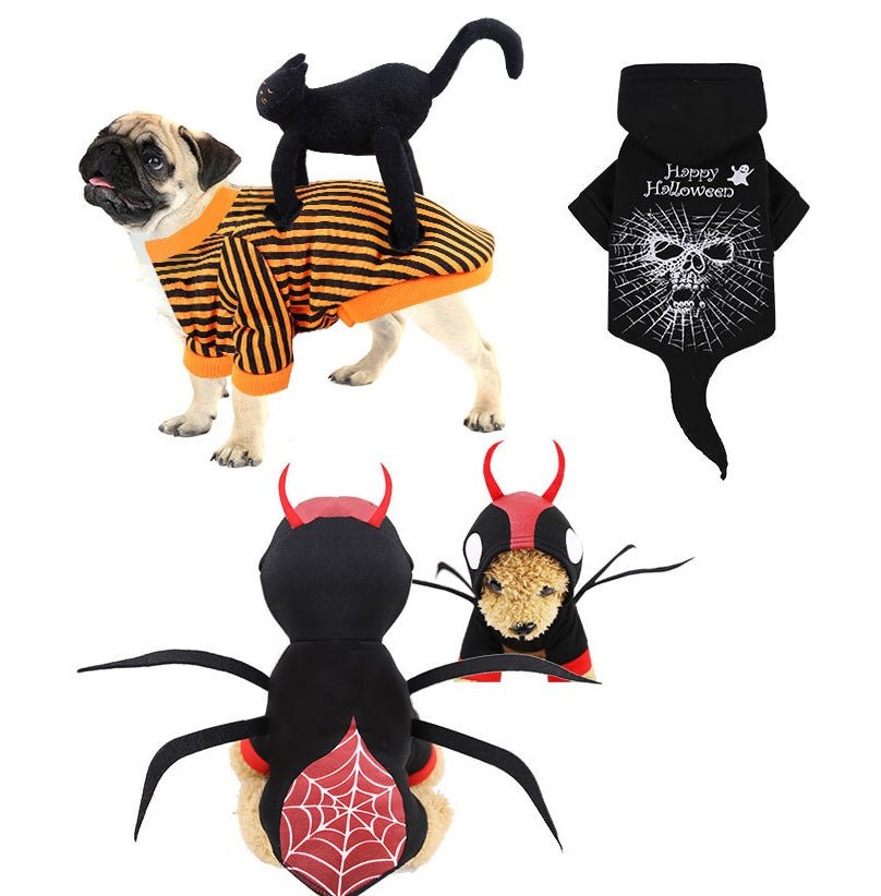 Halloween funny pet clothes - 0 - Scribble Snacks