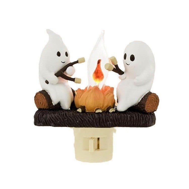 Halloween Ghost Campfire Night Light - 0 - Scribble Snacks