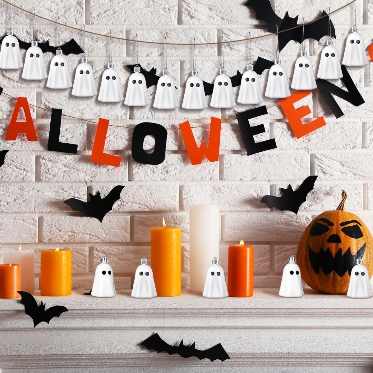 Halloween Ghost Decoration Suspension Parts - 0 - Scribble Snacks