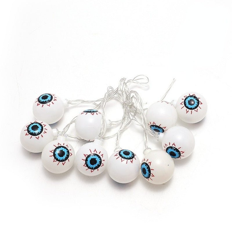 Halloween Ghost Eyeballs Led String Lamp - 0 - Scribble Snacks