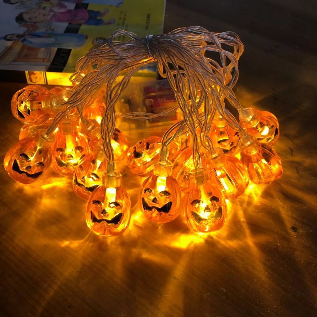 Halloween Ghost Festival Series Led Pumpkin Lamp - 0 - Scribble Snacks