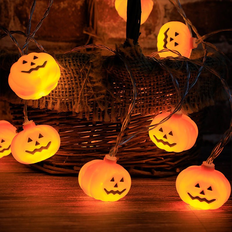 Halloween Ghost Festival Series Led Pumpkin Lamp - 0 - Scribble Snacks