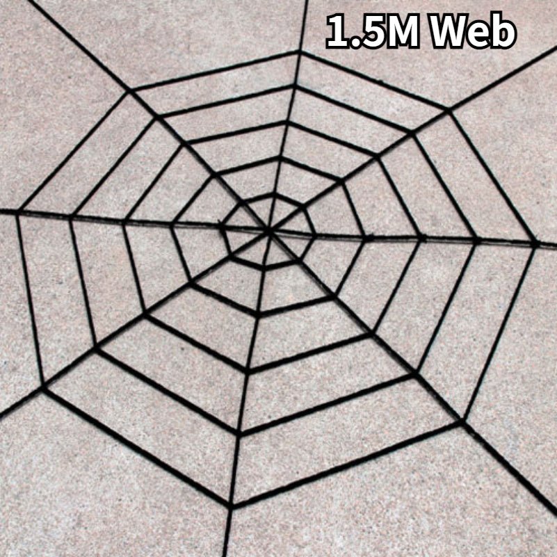 Halloween Ghost Festival Supplies Bar Decoration Props Plush Spider Haunted House Prop Indoor Outdoor Giant Decor - 0 - Scribble Snacks