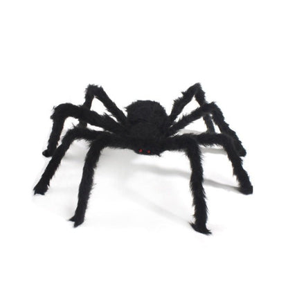 Halloween Ghost Festival Supplies Bar Decoration Props Plush Spider Haunted House Prop Indoor Outdoor Giant Decor - 0 - Scribble Snacks