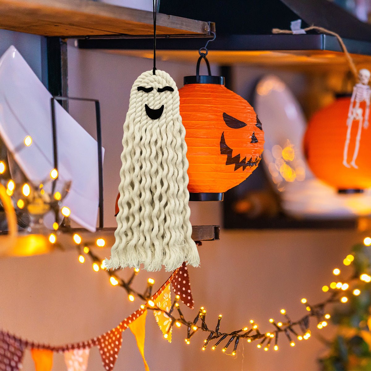 Halloween Ghost Hanging Decoration Holiday Wall Decoration - 0 - Scribble Snacks