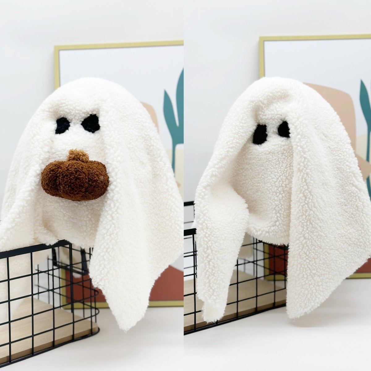 Halloween Ghost Plush Toy Doll Halloween Decorations - 0 - Scribble Snacks