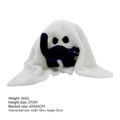 Halloween Ghost Plush Toy Doll Halloween Decorations - 0 - Scribble Snacks