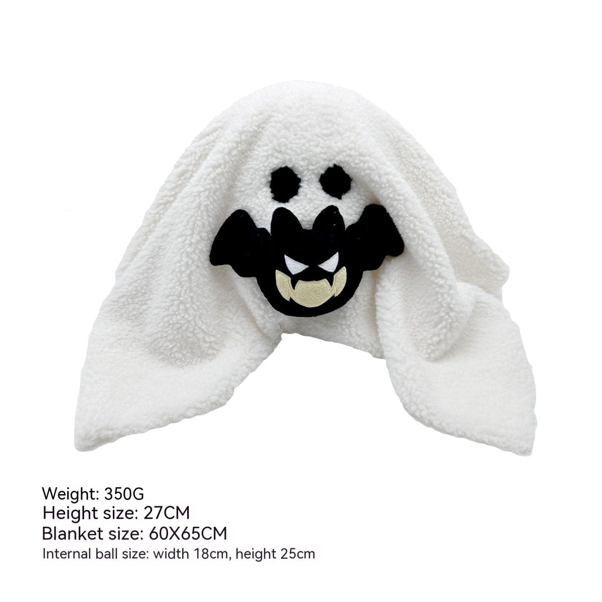 Halloween Ghost Plush Toy Doll Halloween Decorations - 0 - Scribble Snacks